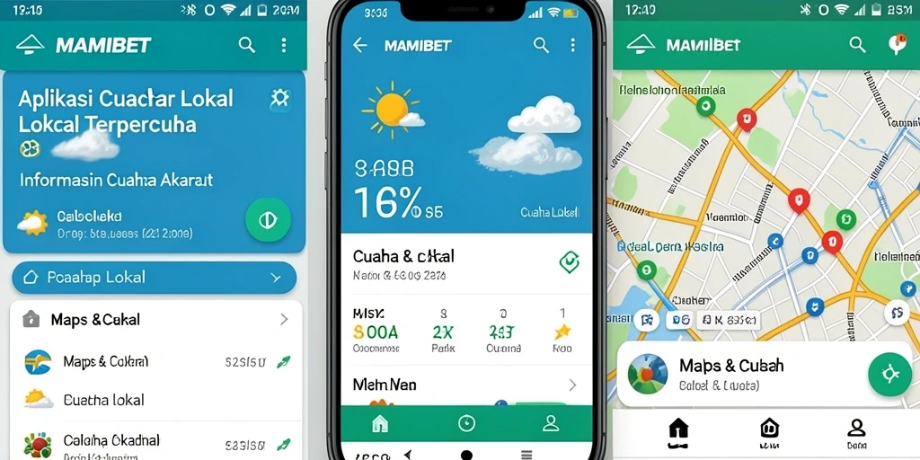 Tampilan antarmuka MAMIBET yang informatif dan mudah dipahami.