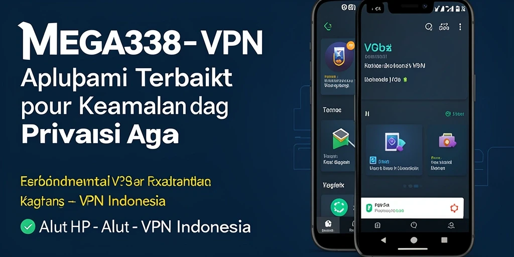 Antarmuka pengguna MEGA338 yang sederhana dan efisien untuk koneksi VPN.