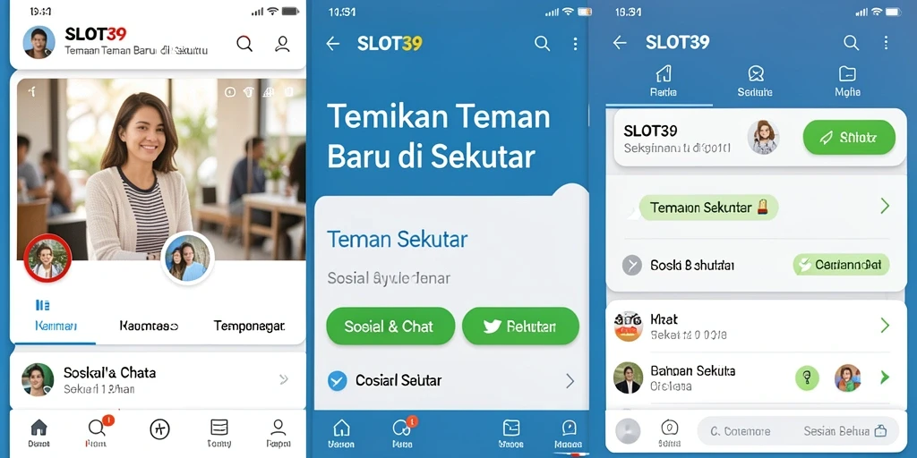 Antarmuka aplikasi SLOT39 yang menarik dan mudah digunakan.